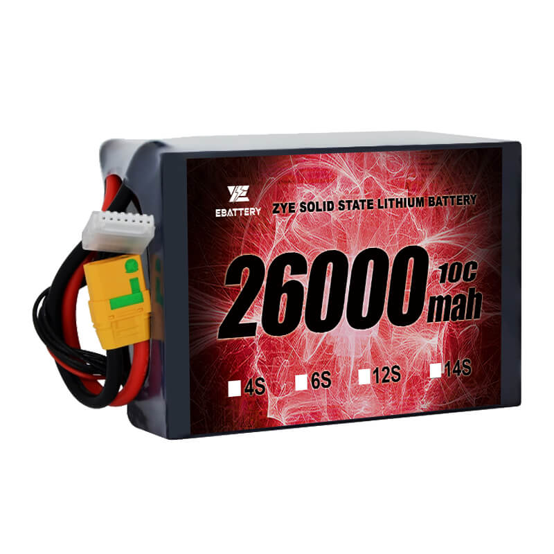 LI HV 26000MAH उच्च ऊर्जा घनत्व सॉलिड स्टेट बैटरी