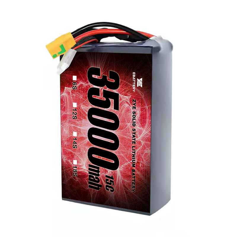 ली एचवी 35000mAh 24s ठोस राज्य बैटरी